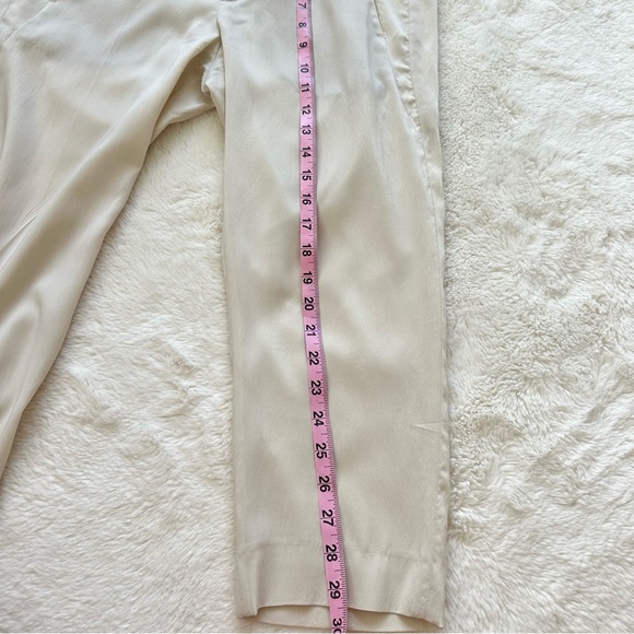 Brunello Cucinelli women silk capri pants size 6 US - Picture 8 of 9
